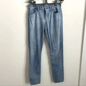 citizens of humanity jeans Women’s Blue 27 mid rise light wash straight leg